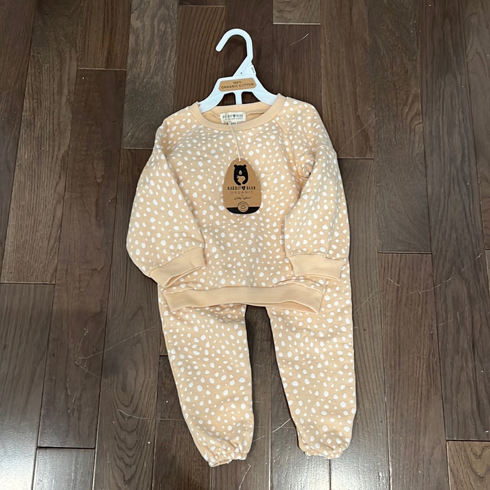 BRAND NEW Toddler Matching Set from RABBIT + BEAR by Emily and Oliver
